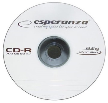 Płyta CD ESPERANZA CD-R 700MB 1 sztuka