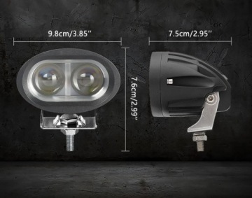 МОТОЦИКЛ ЛАМПА КВАДРОЦИКЛ ФАРА ГАЛОГЕННАЯ ПРОЖЕКТОР РАБОЧИЙ LED CREE 20W