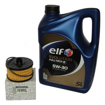 OLEJ ELF 5W30 RN17 FILTR OLEJU 1.0 1.2 1.3 TCE