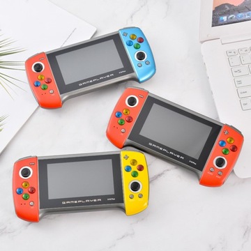 X18Plus 4,3-дюймовая портативная игровая консоль в стиле ретро с большим экраном