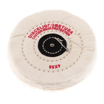 2 хлопковых полировальных диска диаметром 3/4 дюйма.