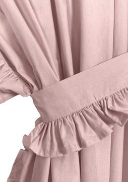 ШТОРЫ ДЛЯ ДЕТСКОЙ КОМНАТЫ 2 шт. РОЗОВЫЙ С ВИНТОВКОЙ 160см + ВИНТОВКА