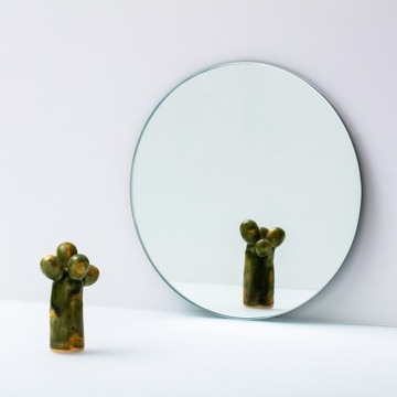 Зеркало 3 мм серебро флоат, круглое, полированное, фи 10 см, фи 100 мм