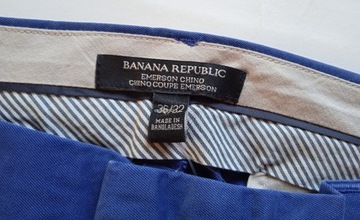 BANANA REPUBLIC granatowe dżinsowe 36/32