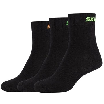 Skarpetki Skechers 3PPK Boys Mech Ventilation Socks SK41064-9999 r.39-42