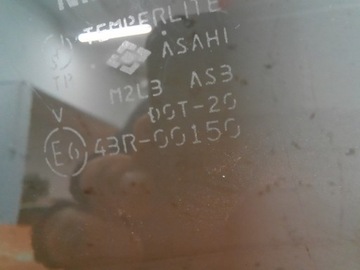 NISSAN PATHFINDER R50 99-04 SKLO (OKNO) DVEŘE ZADNÍ PRAVÁ TÓNOVANÁ 43R-00150