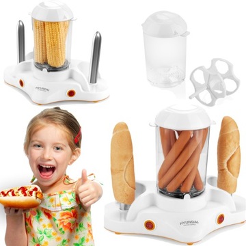 JAJOWAR 6 JAJ OPIEKACZ DO HOT DOGÓW PAROWAR 3w1