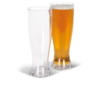 Szklanki kempingowe do piwa KAMPA Beer Acrylic 2x