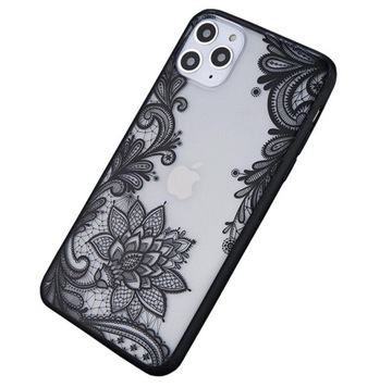 ETUI KORONKA WZORKI ORNAMENT KWIATY iPhone 11 Pro