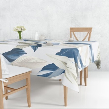 СКАТЕРТЬ СТОЙКАЯ К ПЯТЯНИЯМ 140X200 ГЛАДКАЯ МАТОВАЯ ТОЛСТАЯ 052