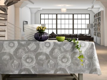 CERATA OBRUS NA METRY ELEGANCKA NIESPOTYKANA SZARA