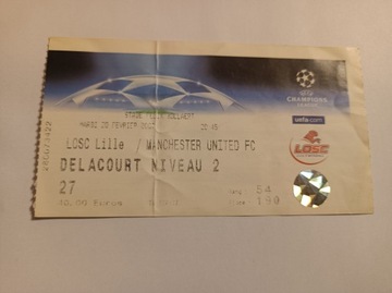 LOSC LILLE - MANCHESTER UNITED 20-02-2007