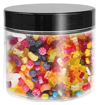 Пластиковая банка 300мл, контейнер 0,3л для специй, 6 баночек, контейнеры