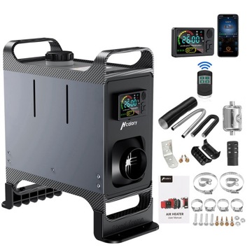 Ogrzewanie Postojowe Typu Webasto 12/24v 5-8kw Diesel Bluetooth