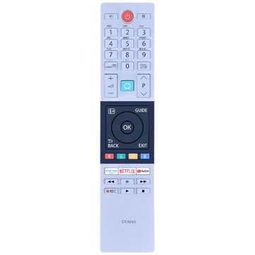 PILOT DO TV TOSHIBA CT-8543 CT-8527 CT-8528 NETFLIX YOUTUBE