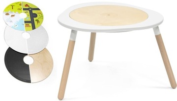 Stokke MuTable V2 wielofunkcyjny, kreatywny stolik dla dziecka + nakładki