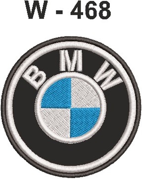 Naszywka motocyklowa BMW tuning