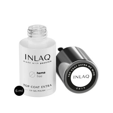 INLAQ Top Coat Extra No Wipe Shining 6 мл