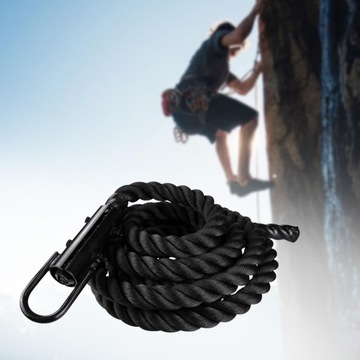 Lina wspinaczkowa poprawia siłę fizyczną skakankę do walki 38 mm x 3 m