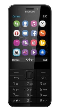 Серый телефон NOKIA 230 Dual SIM