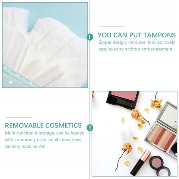 2шт сумка для хранения прокладок