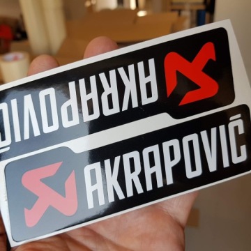 Набор наклеек с логотипом AKRAPOVIC, 16 шт., мотокросс, квадроцикл, эндуро, сильный