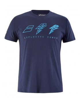 Koszulka t-shirt z bawełną Babolat DRIVE rozm. M