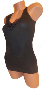 Женская черная футболка, XXXL, 100% хлопок.