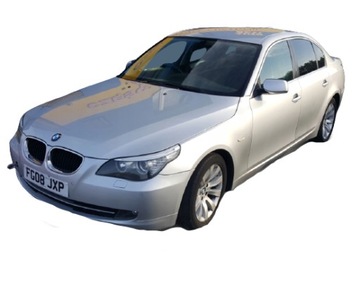 BMW E60 E61 DRZWI LEWE PRZÓD 354 SREBRNY TITANSILB