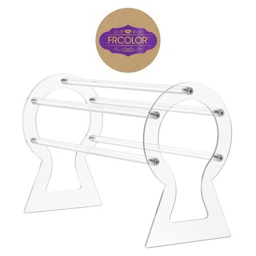 4шт акриловая подставка для оголовья прозрачная
