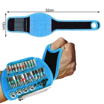 Unisex opaska magnetyczna na nadgarstek uchwyt na