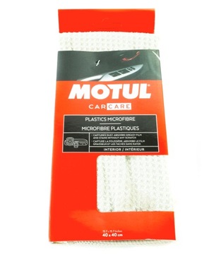 ŚCIERECZKA Z MIKROFIBRY DO CZYSZCZENIA PLASTIKU 40 X 40CM / MOTUL PLASTICS