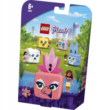 LEGO FRIENDS KOSTKA OLIVII Z FLAMINGIEM 41662