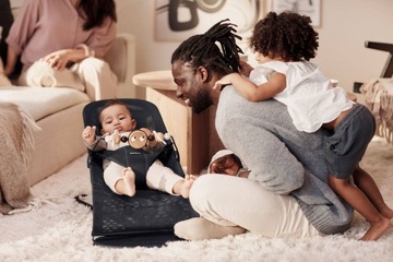 BABYBJORN - игрушка-шезлонг - Googly Eyes Black