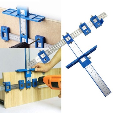 ШАБЛОН ДЛЯ ПЕТЕЛЬНЫХ ОТВЕРСТИЙ ФРЕЗЕРЫ СТОЛЯРНЫЙ НАБОР DIY ПРОФЕССИОНАЛЬНЫЙ