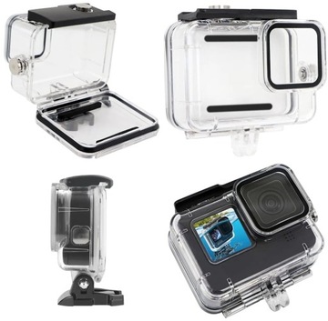 Obudowa Wodoodporna Wodoszczelna do Kamer GoPro HERO 9/ 10/ 11 / Black
