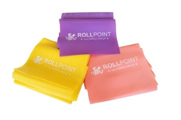Taśma Taśmy do ćwiczeń Gumy oporowe band ROLLPOINT