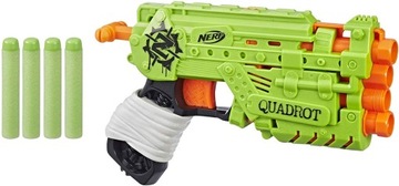 NERF ZOMBIE QUADROT GUN + ДОПОЛНЕНИЯ ДЛЯ МИШЕНЕЙ