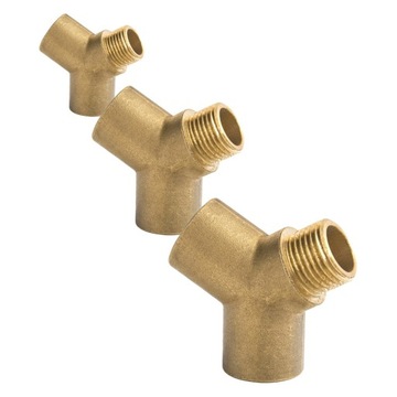 TRÓJNIK TYPU Y GW GW GZ 1/2 DN15 TROJAK MOSIĘŻNY DIAMOND