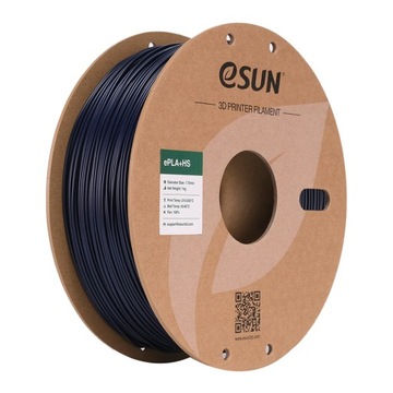 eSun PLA+HS Filament ciemnoniebieski 1.75mm 1kg papierowa szpula