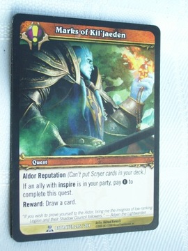WORLD OF WAR CRAFT - MARKS OF KIL JAEDEN