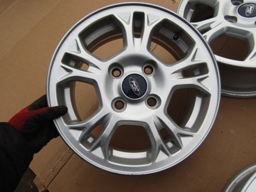 4x Диски 14 Ford Focus Fusion Fiesta V KA + датчики TPMS 5.5j 4x108 ET37.5