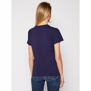 Bluzka t-shirt granatowa LEVI'S damska XS