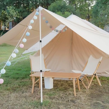 4X SŁUPKI DO PLANDEKI TELESKOPOWY, ALUMINIOWY DRĄŻKI NAMIOTOWE, 90-230 CM