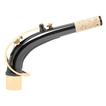 Гриф для альт-саксофона E Плоский гриф для альт-саксофона согнут в форме локтя для золотого цвета