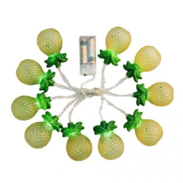 2x 10-LED lampki choinkowe w kształcie ananasa