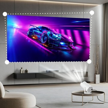 Проектор Проектор Android TV WiFi FULL HD Портативный SMART поворотный динамик