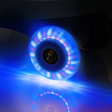 Детский самокат-толкач, светодиодные колеса Meteor SwinGo