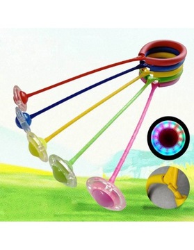 HULA HOP FOR LEG SKIPPER СКАЛАВКА ДЛЯ ДЕТЕЙ СВЕТОДИОДНАЯ ИГРА ДЛЯ ДОМАШНЕГО ДВОРА lol