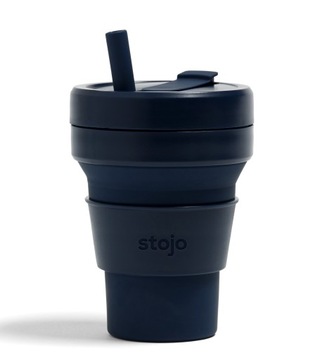 Stojo, kubek Biggie Denim, 470 ml